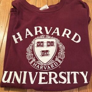 VTG Harvard Champion Maroon Cotton Tee